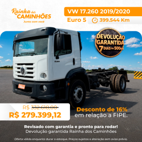 Volkswagen 17.260 19/20 - 399.544 km.