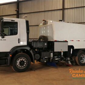 Conjunto Varredeira mecanizada FAUN 6,5m³ Acoplada no VW 18.260 24/25