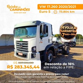Volkswagen 17.260 20/21 - 73.804 km.