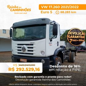 Volkswagen 17.260 21/22 - 68.283 km.